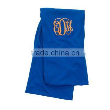 Embroidered Super Soft Monogrammed Infinity photo-5