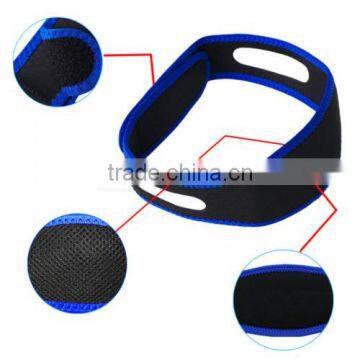 Adjustable Anti Snoring Chin Strap Jaw Sleep Aid Belt Snore Apnea FIX Support photo-3