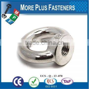 Made in Taiwan A2 Stainless Steel Zinc Coated Zinc Plated Lifting Eye Nut photo-4