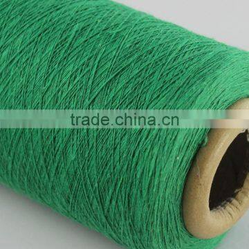 65/35 quality open end green recycled cotton knitting yarn