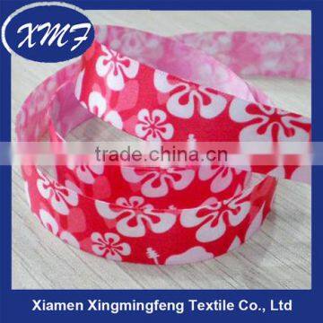 Silk screen Printed satin ribbon