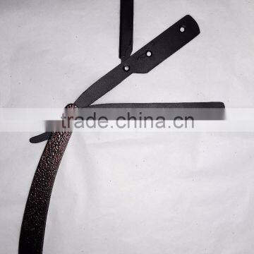 Barber Shaving Razor Cut Throat Razor With Texture Handle photo-4