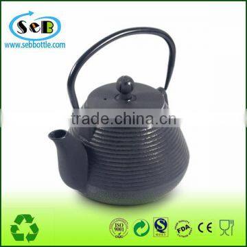 Chinese old fashion Cast Iron teapot for wholesale/LFGB passed