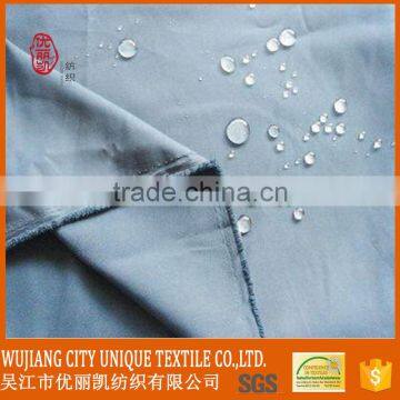 light grey 100% polyester microfiber peach skin fabric