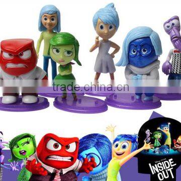 Best selling Inside Out action figure toys ABS dolls toy action figure set of 5pcs