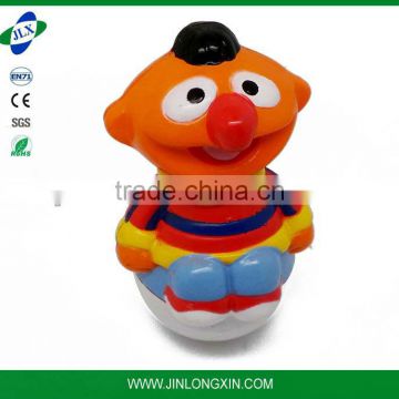 custom plastic toy for children,funny Cartoon Tumbler toy