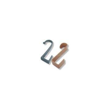 Flocked Hanger Accessories Small Cascade Hooks