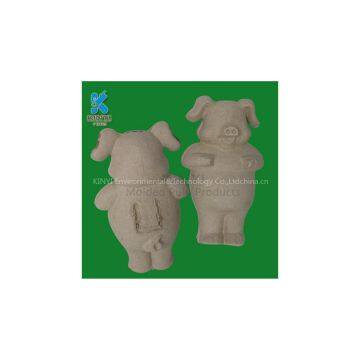 Environmental Paper Pulp Animal Tray, Gift,DIY Color Can be photo-3