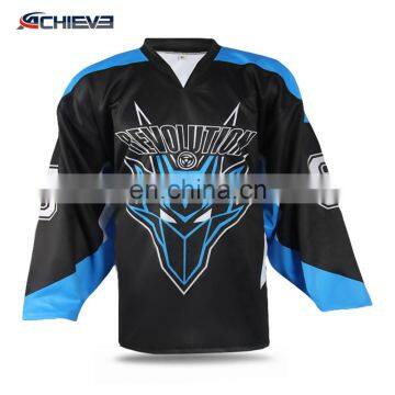 custom half and half jerseys, ice hockey jersey