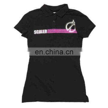 Sublimation printing custom polo shirt design for women