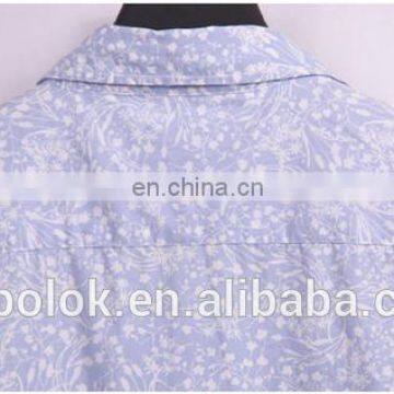 OEM Hawaiian Shirts Mens Cotton Print Design Long Sleeve Shirts photo-5