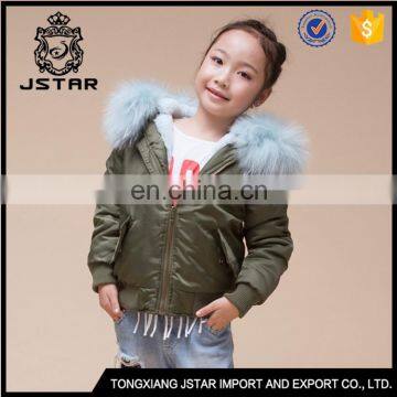 Fashion Design High Quality Jackets Coats Removable Raccoon Fur Hood