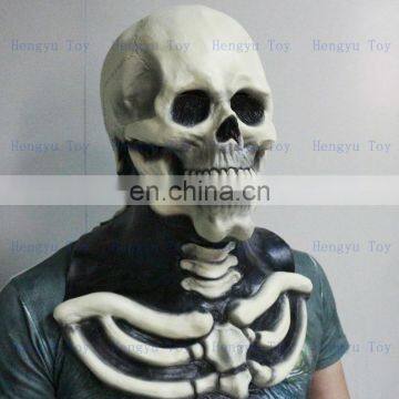 Top New 2015 High Quality Crossdressing Costume Rubber/ Latex Skull Mask photo-2