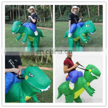 New arrival!!!HI CE animal inflatable dinosaur costume for hot sale,infaltable animal mascot costume for show