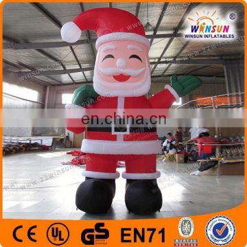 popular cute garden inflatable santa