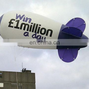 2013 Hot-Selling Large inflatable helium blimp for advertisment/sale