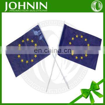 Good Quality 100% Polyester Durable Plastic Flag Sticks