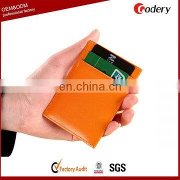 2014 Hot selling business card holder pu leather