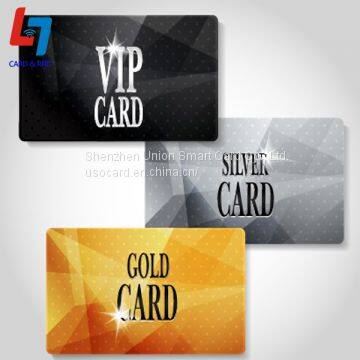 Different Variety VIP/GOLD/SILVER Menbers PVC Card Color With CMYK photo-4