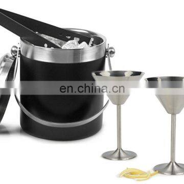 STAINLESS STEEL GRANDEUR BAR SET