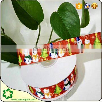 SHECAN Cheap 25mm,75mm all size supply grosgrain ribbon with design