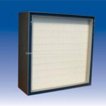 Flume sealed HEPA filter