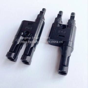 Solar Mc4 T-branch Connector Mmf Ffm Parallel Connection photo-5