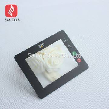 Custom anti glare AG tempered glass for vehicle-mounted monitor display front cover lens