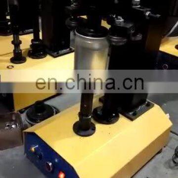 New design automatic nitrogen tin can sealing packing machine