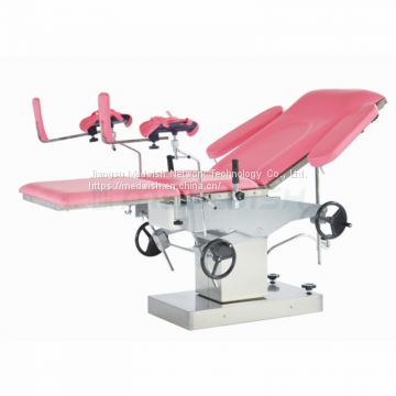 AG-C306 Gynecological Obstetric Operating Adjustable Patient Medical Examination Table