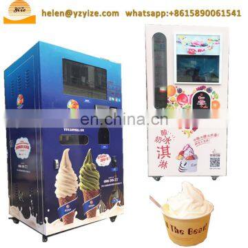 Swirl Soft Werve Ice Cream Vending Slot Machine Withlow Investment and High Efficient