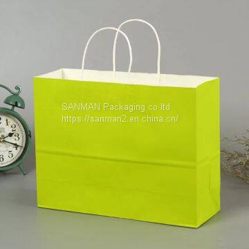 Eco custom shopping paper bag