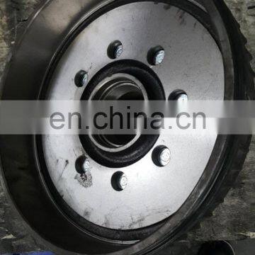 Semi Trailer Axle Parts Outboard Brake Drum, Brake Hub,Trailer Brake Part Axle Electric Hub Drum 8 Stud 6.5