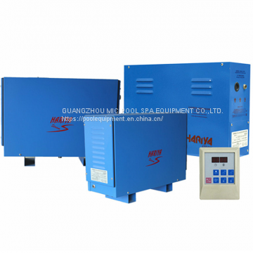 steam generator for sauna room, sauna room equipment