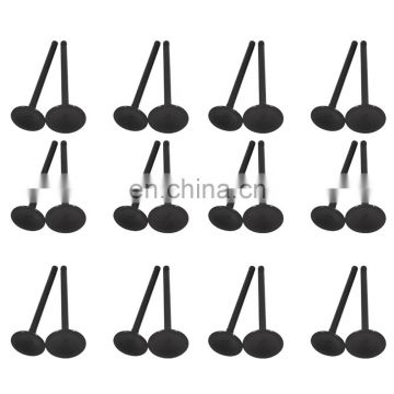 Intake Exhaust Valves for Dodge Stealth Mitsubishi 3000GT Diamante 3.0 DOHC 021-3456, 021-3455*12pcs