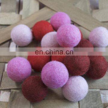 factory wholesale price wash 100% pure wool dryer balls black