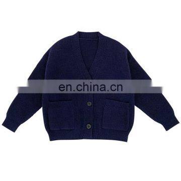 6607 Cross-border direct supply kids wear girls cardigan sweater coat