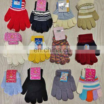 Cheap Kid Glove Warm Knitted Magic Gloves Colorful Mittens for Student Kids Glove Knitted Kids Winter Gloves photo-5