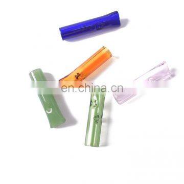 Portable High Borosilicate Glass Cigarette Holder Mini Filter Small Cigarette Holder Glass Cigar Pipe photo-5
