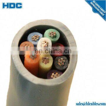 0.6/1KV XLPE Insulation ROV-K 2X4mm2 Shield Cable Flexible Copper Conductor PVC Sheath