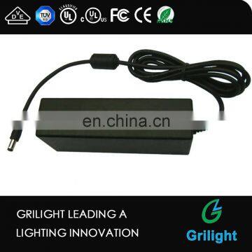 TUV UL PSE Certificate 36w ac to dc Power Adapter With US EU AU UK Input Plug