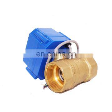 CWX AC85-265V 3/4" 12v Brass Motorized 2-way Ball Valve for Water photo-4