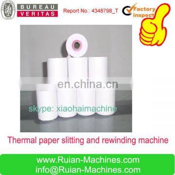 80 x 80 Thermal Paper Rolls Slitting Machinery