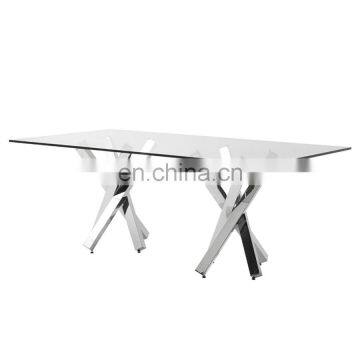 table bases for round glass tops    luxury restaurant dining table