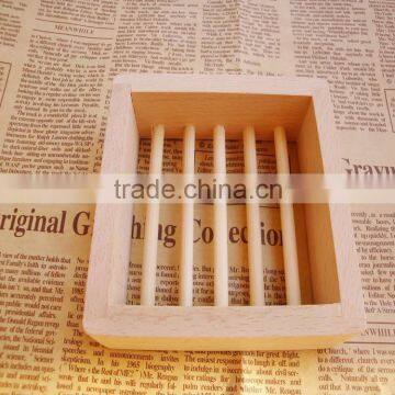 Custom Logo Solid Wooden Soap Holder,wood Bathroom Soap Holder