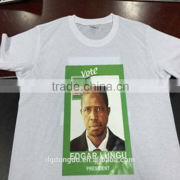 Cheap Election T-Shirts 100% Cotton Printed Shirts for Men
