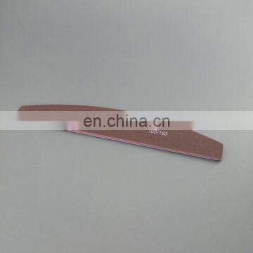 Professional Round Abrasive Wooden Custom Printed 80 100 150 180 240 Grit Finger Nail File Japan With Logo photo-5
