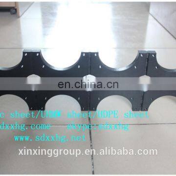 UHMWPE Plastic Spacer for Pipe / High Density HDPE Polyethylene Plastic Spacer for Pipe photo-4