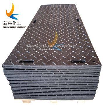 Heavy Duty Floor Plastic Ground Protection Temporary Road Mat