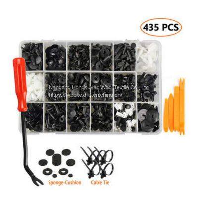 435Pcs Car Push Retainer Clips&Auto Fasteners Assortment Clips Rivet Bumper Kit photo-2